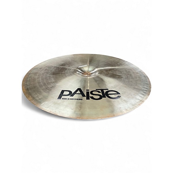 Used Paiste 20in 20IN CRASH RIDE Cymbal