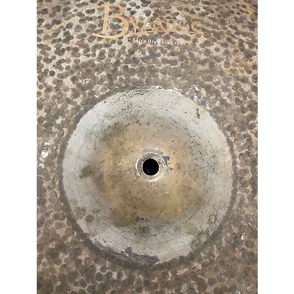 Used MEINL 18in Byzance Extra Thin Dry Crash Cymbal