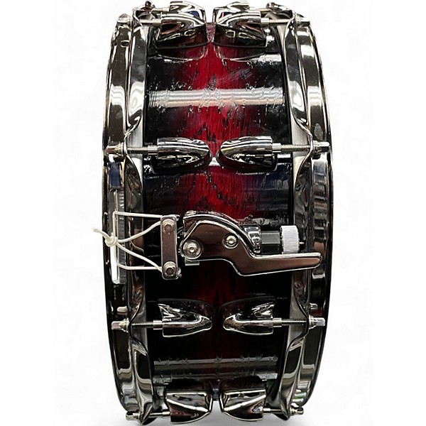 Used Yamaha 5.5X14 Live Custom Hybrid Oak Uzu Magma Drum