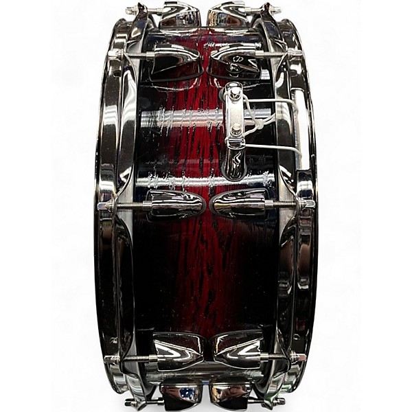 Used Yamaha 5.5X14 Live Custom Hybrid Oak Uzu Magma Drum