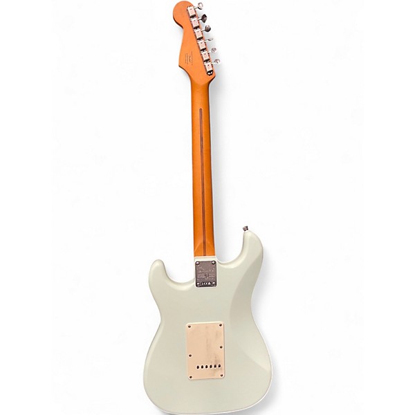 Used Squier 40th Anniversary Stratocaster SATIN SONIC BLUE Solid Body Electric Guitar