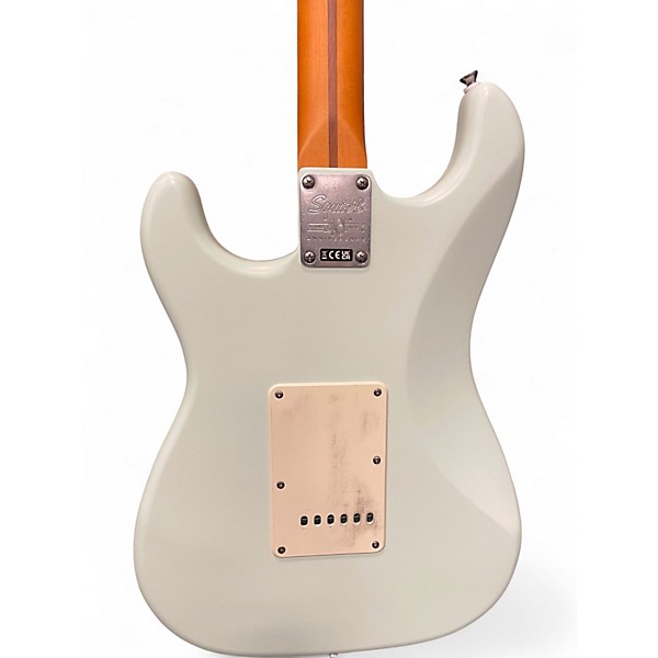 Used Squier 40th Anniversary Stratocaster SATIN SONIC BLUE Solid Body Electric Guitar