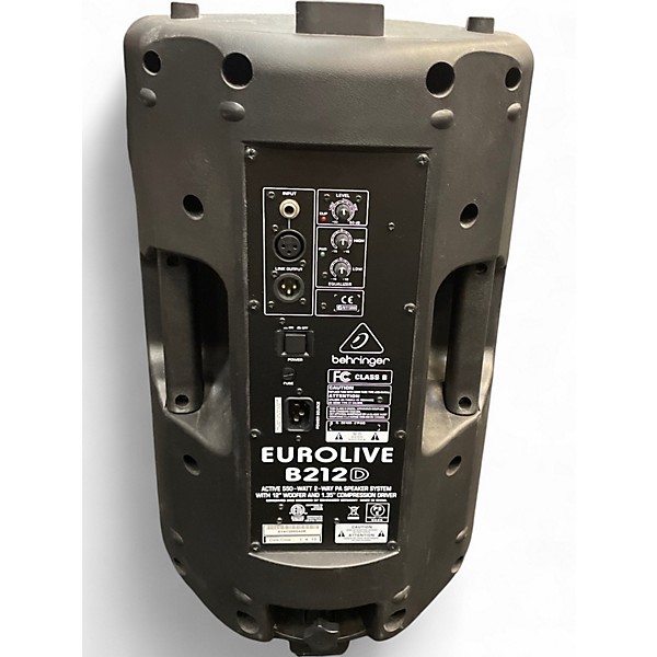 Used Behringer Eurolive B212D Powered Speaker