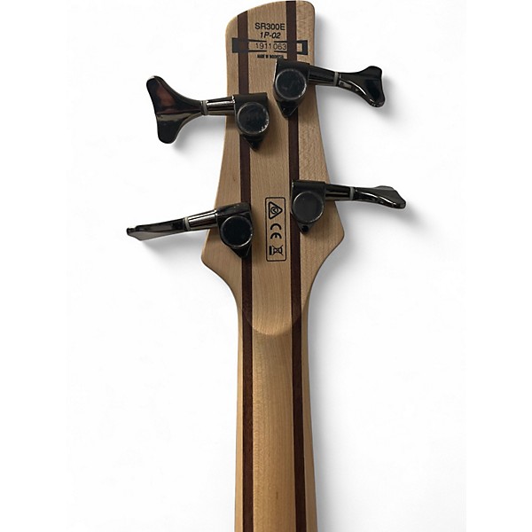 Used Ibanez SR300 Brown Electric Bass Guitar