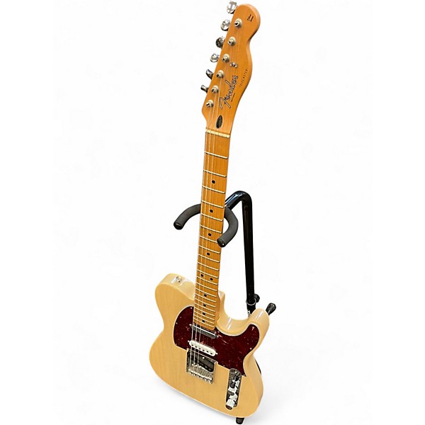 Used Fender delux nashville telecaster Ash White Solid Body Electric Guitar