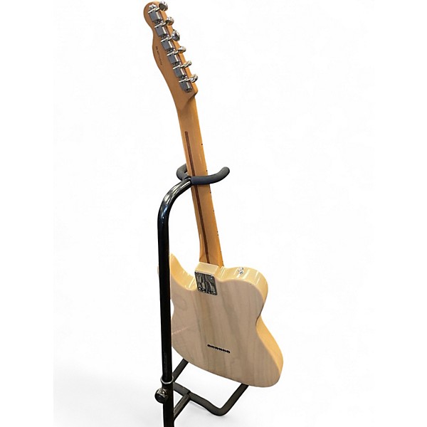 Used Fender delux nashville telecaster Ash White Solid Body Electric Guitar