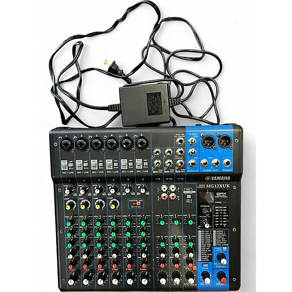 Used Yamaha MG12XUK Unpowered Mixer
