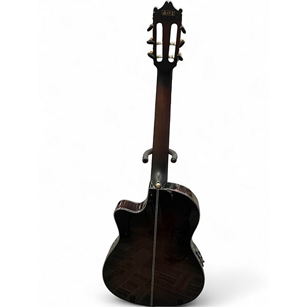 Used Ibanez GA35TCE Violin Burst Classical Acoustic Electric Guitar