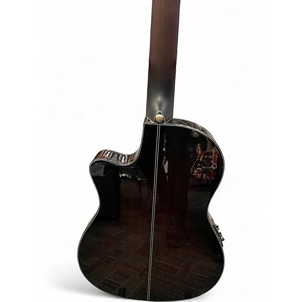 Used Ibanez GA35TCE Violin Burst Classical Acoustic Electric Guitar