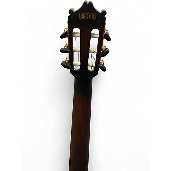 Used Ibanez GA35TCE Violin Burst Classical Acoustic Electric Guitar