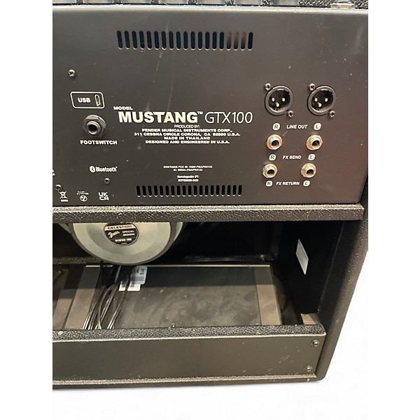 Used Fender MUSTANG GTX100 Guitar Combo Amp