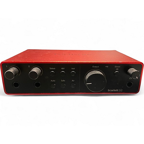 Used Focusrite SCARLETT 2I2 GEN 4 Audio Interface