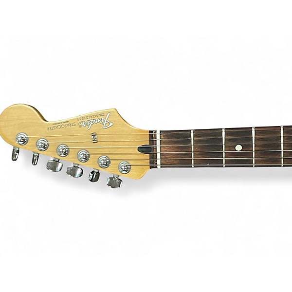 Used Fender Standard Stratocaster Black Solid Body Electric Guitar