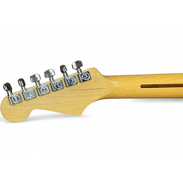 Used Fender Standard Stratocaster Black Solid Body Electric Guitar