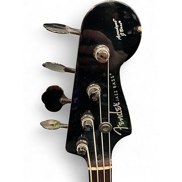 Used Fender JAZZ BASS Black Electric Bass Guitar