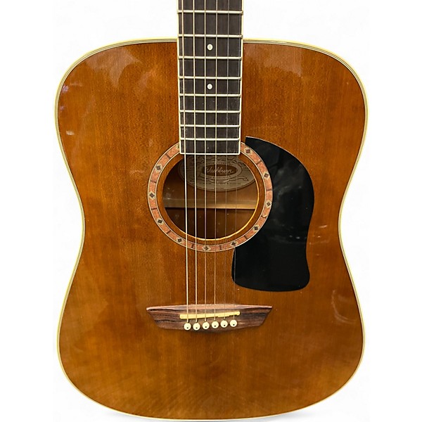 Used Washburn D100DLMK Natural Acoustic Guitar