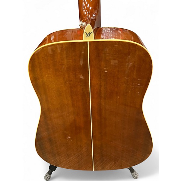 Used Washburn D100DLMK Natural Acoustic Guitar