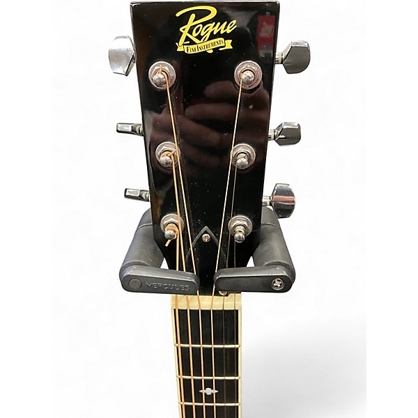 Used Rogue RESONATOR Black Resonator Guitar