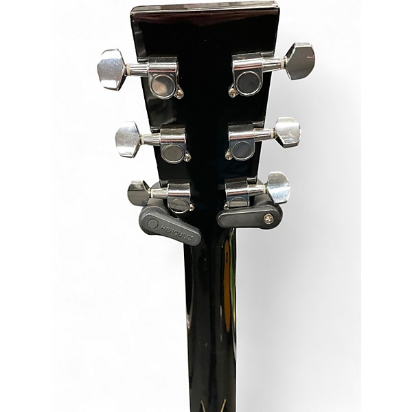 Used Rogue RESONATOR Black Resonator Guitar