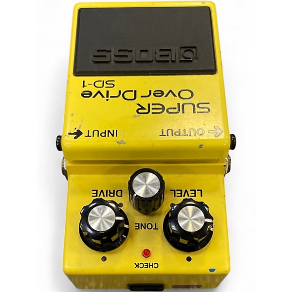 Used BOSS SD1 Super Overdrive Effect Pedal