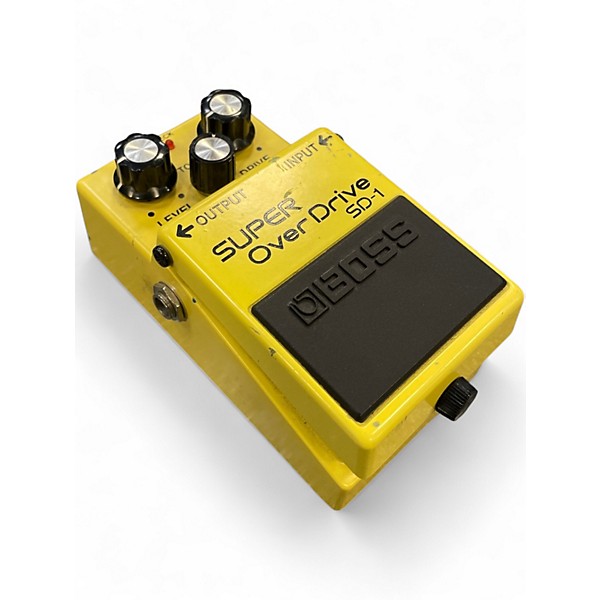 Used BOSS SD1 Super Overdrive Effect Pedal