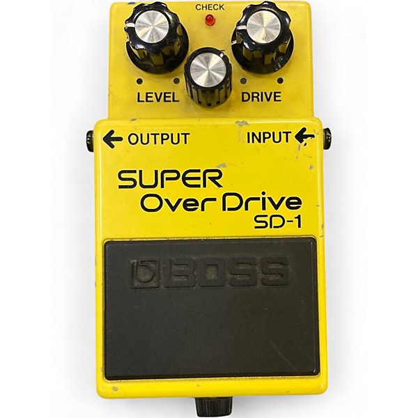 Used BOSS SD1 Super Overdrive Effect Pedal