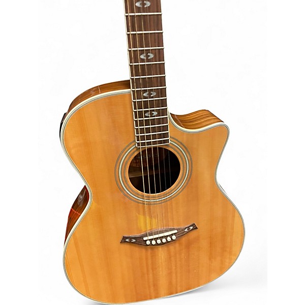 Used Hohner EA65CEQ Natural Acoustic Electric Guitar