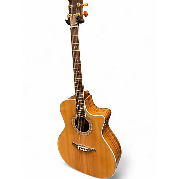 Used Hohner EA65CEQ Natural Acoustic Electric Guitar