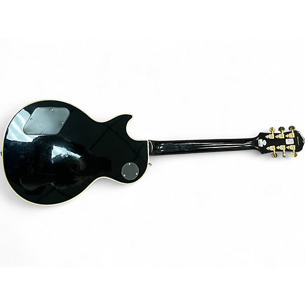 Used Epiphone Les Paul Custom Black Solid Body Electric Guitar