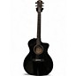 Used Taylor 214CE Plus Black Acoustic Electric Guitar thumbnail