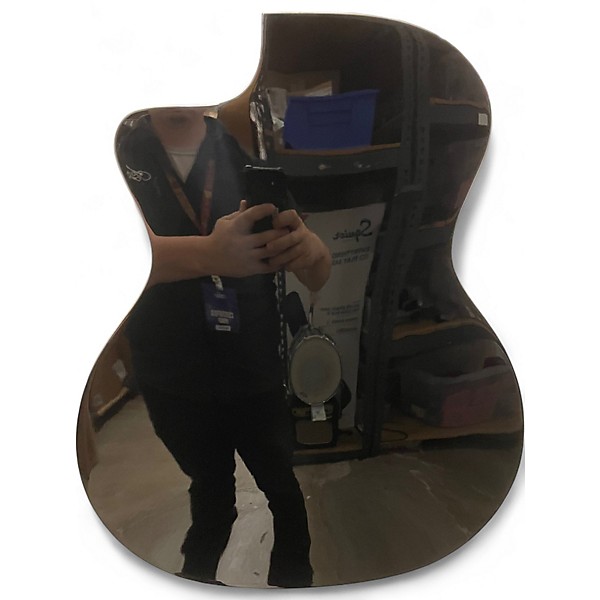 Used Taylor 214CE Plus Black Acoustic Electric Guitar