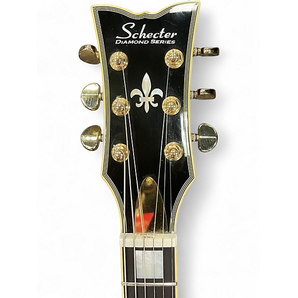 Used Schecter Guitar Research Mark Thwaite Signature Solo-II Blue Solid Body Electric Guitar