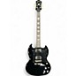 Used Epiphone SG Pro Ebony Solid Body Electric Guitar thumbnail
