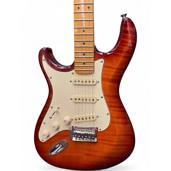 Used Tagliare PRIVATE LABEL LH Trans Amber Solid Body Electric Guitar