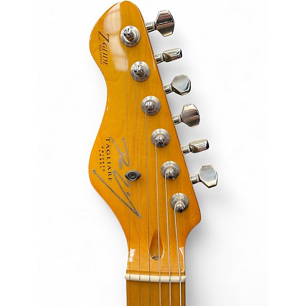 Used Tagliare PRIVATE LABEL LH Trans Amber Solid Body Electric Guitar