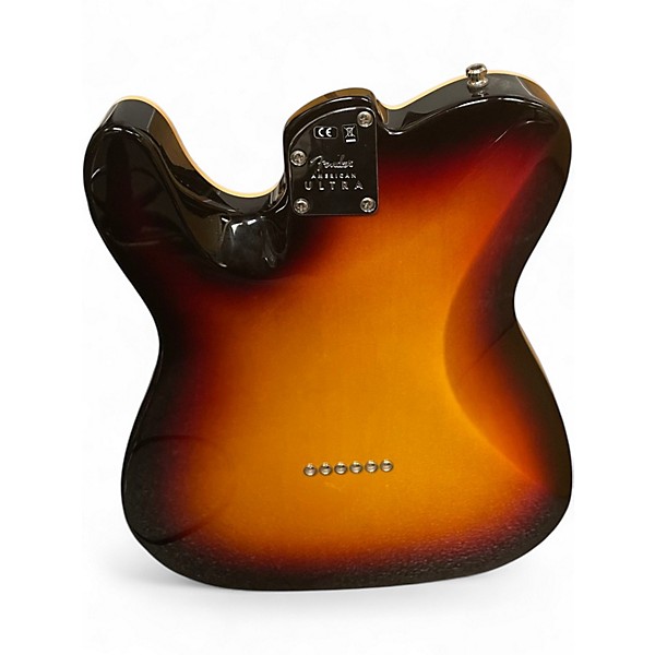 Used Fender American Ultra Telecaster Sunburst Solid Body Electric Guitar