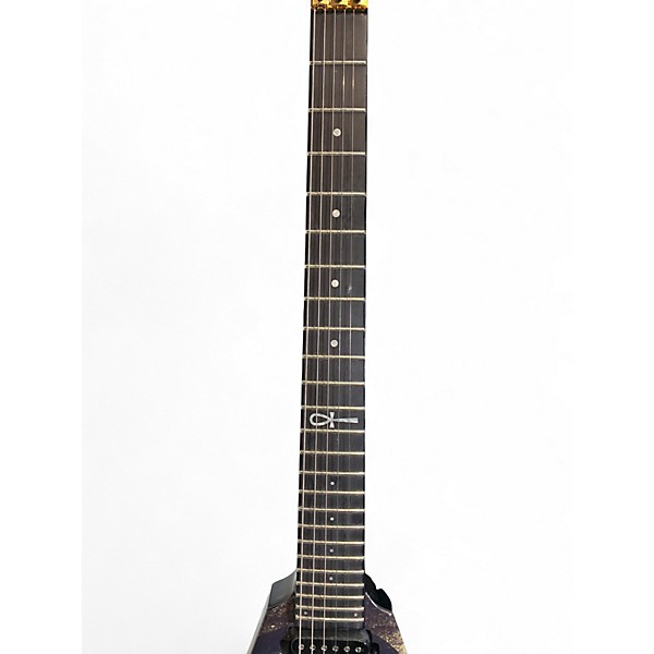 Used Dean KARL SANDERS V-GATES OF SETHU Custom Graphic Solid Body Electric Guitar