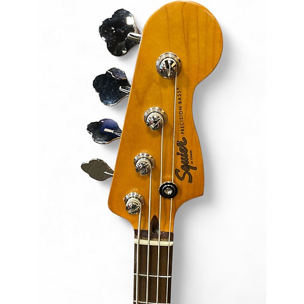 Used Squier Classic Vibe 60s Precision Bass Olympic White Electric Bass Guitar