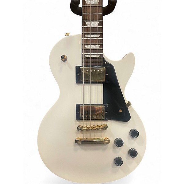 Used Epiphone Les Paul Studio White Solid Body Electric Guitar