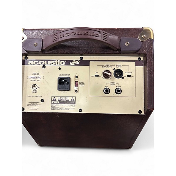 Used Acoustic A20 20W Acoustic Guitar Combo Amp