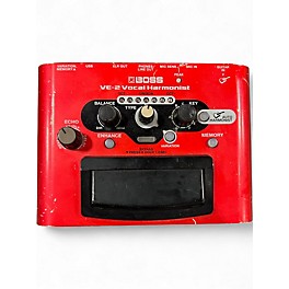 Used BOSS VE-2 Vocal Harmonist Effect Pedal