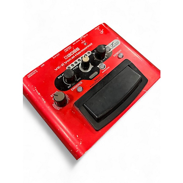 Used BOSS VE-2 Vocal Harmonist Effect Pedal