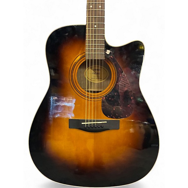 Used Yamaha FX335C Tobacco Acoustic Electric Guitar