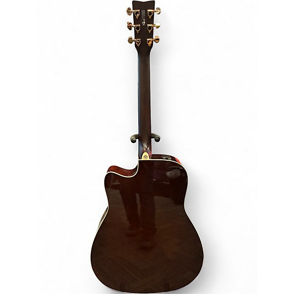 Used Yamaha FX335C Tobacco Acoustic Electric Guitar