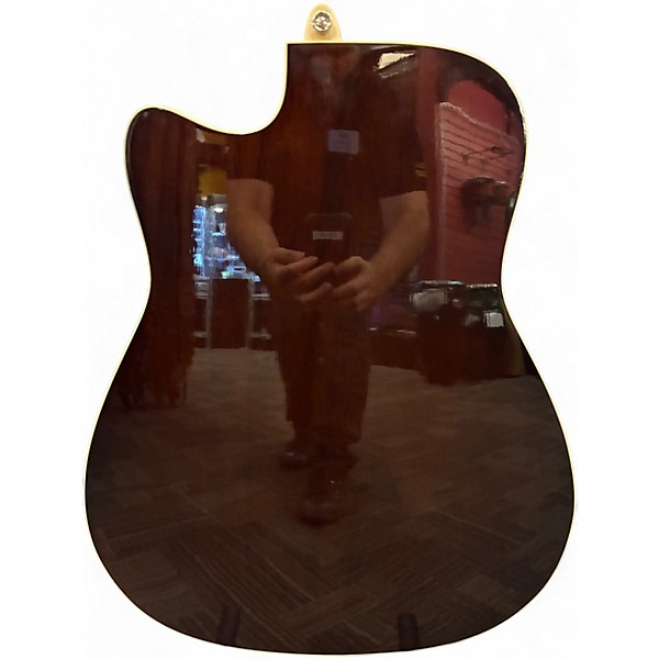 Used Yamaha FX335C Tobacco Acoustic Electric Guitar