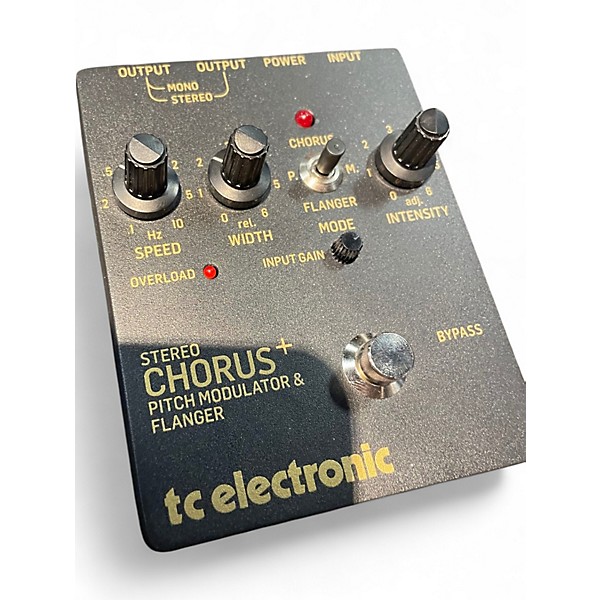Used TC Electronic SCF Chorus Flanger Effect Pedal