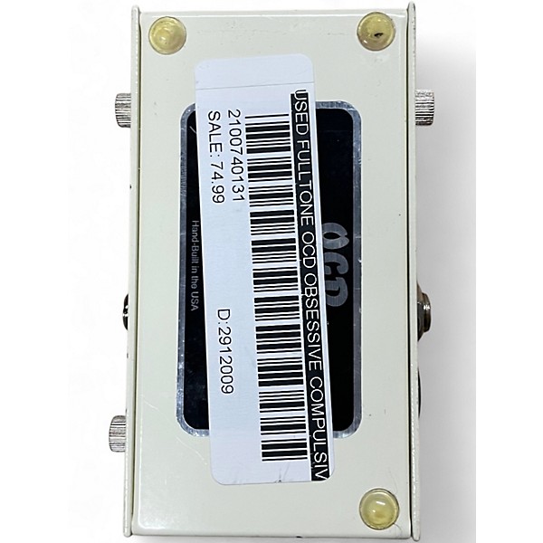 Used Fulltone custom shop ocd ge Effect Pedal