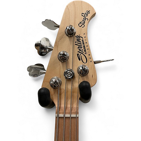 Used Sterling by Music Man Ray4 HH Olive Electric Bass Guitar