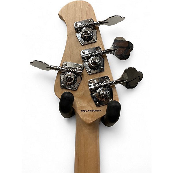 Used Sterling by Music Man Ray4 HH Olive Electric Bass Guitar