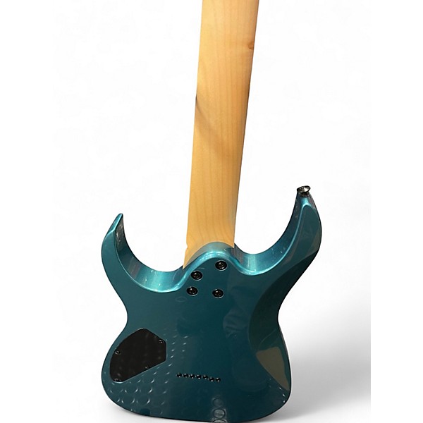 Used Ibanez GRG7221M METALLIC LIGHT BLUE Solid Body Electric Guitar